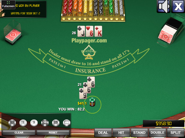 Play Blackjack online