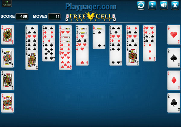 Online Freecell Solitaire Game