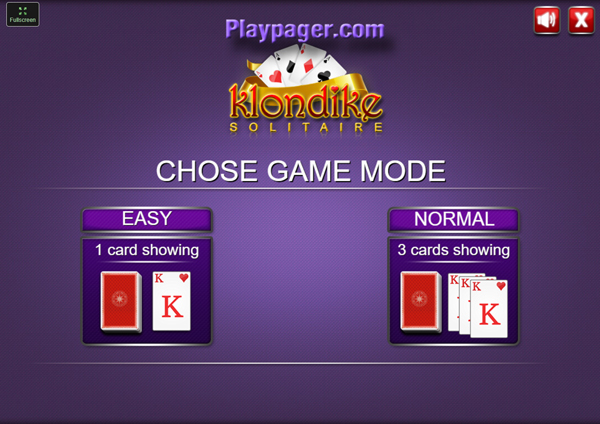 Klondike Solitaire Mode