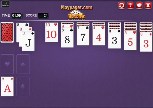 Online Klondike Solitaire Game