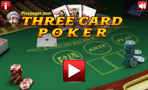 3-Card Poker start