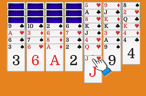 Solitaire move