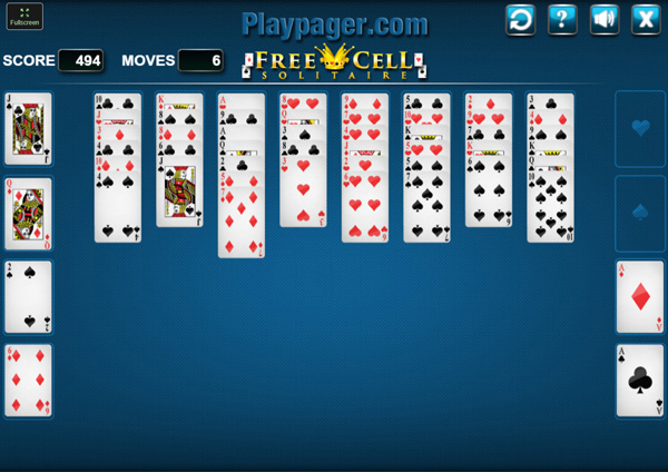 Play Freecell Solitaire online