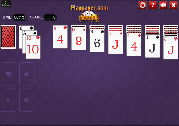 Play Klondike Solitaire online