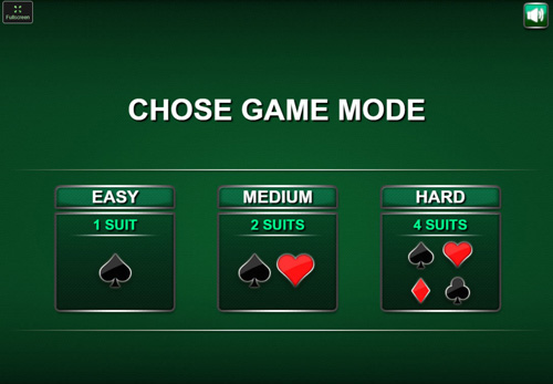 Spider Solitaire Mode