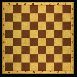Position du plateau d'échecs