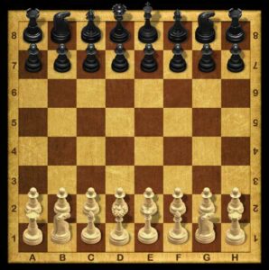 les pièces d'échecs